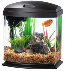 Aqueon LED MiniBow 1 SmartClean Aquarium Kit Black