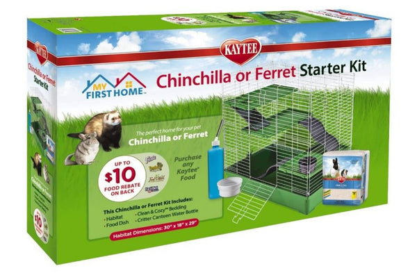 Kaytee My First Home Chinchilla or Ferret Starter Kit