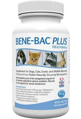 PetAg Bene-Bac Plus Powder Fos Prebiotic and Probiotic for Dogs, Cats, Exotic and Wildlife Mammals