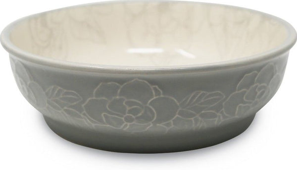 Pioneer Pet Ceramic Bowl Magnolia Medium 6.5" x 2"