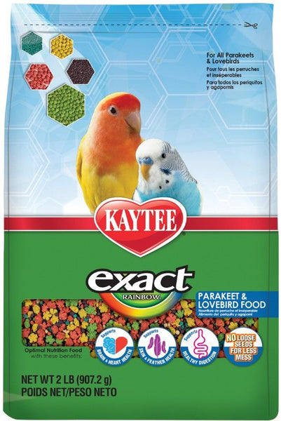 Kaytee Exact Rainbow Parakeet & Lovebird Food