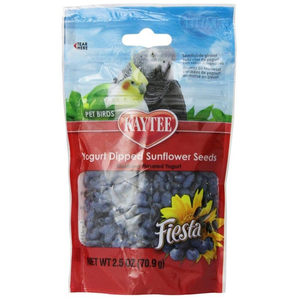 Kaytee Fiesta Yogurt Dipped Sunflower Seeds - Blueberry