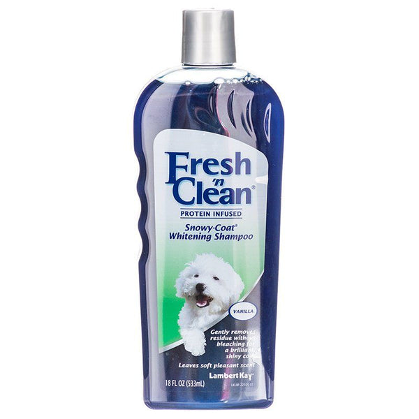 Fresh 'n Clean Snowy Coat Whitening Shampoo - Sweet Vanilla Scent