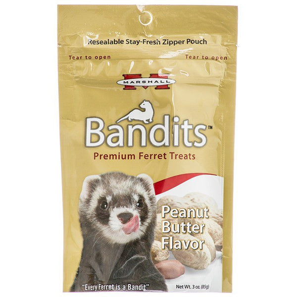 Marshall Bandits Premium Ferret Treats - Peanut Butter Flavor