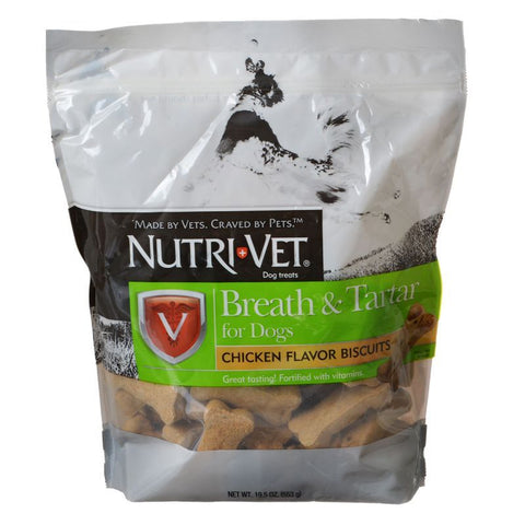 Nutri-Vet Breath & Tartar Biscuits