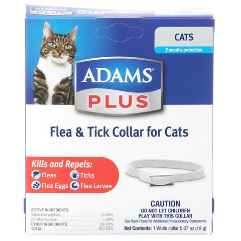 Adams Plus Breakaway Flea & Tick Collar for Cats & Kittens