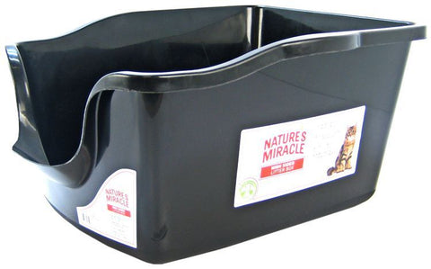 Nature's Miracle High Side Plastic Litter Pan
