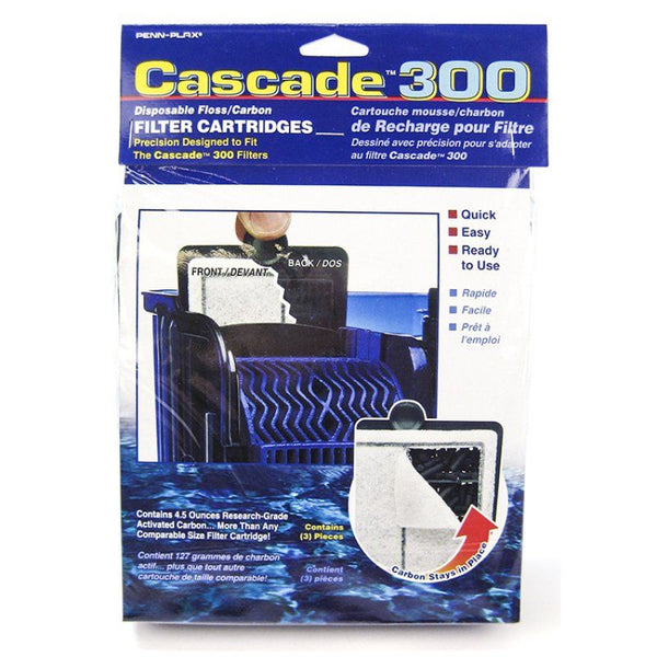 Cascade 300 Disposable Floss & Carbon Power Filter Cartridges