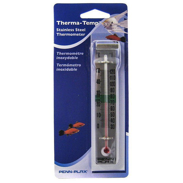 Penn Plax Therma-Temp Sainless Steel Thermometer