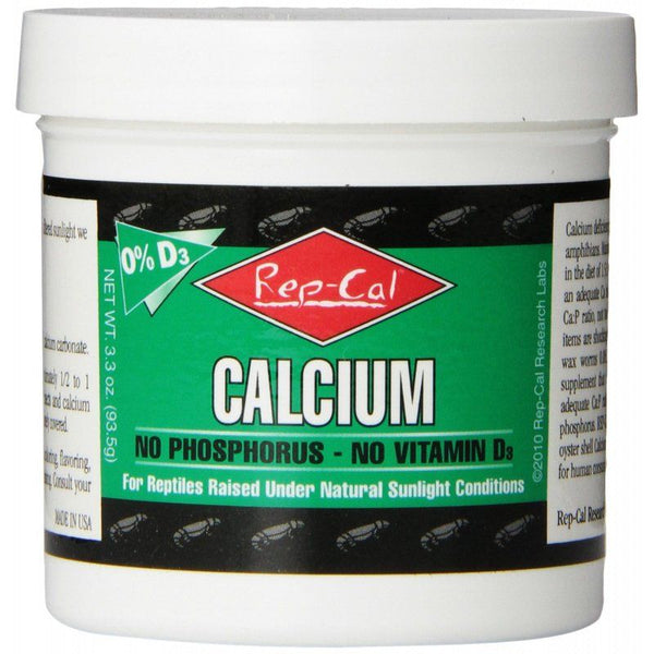 Rep Cal Phosphorus Free Calcium without Vitamin D3 - Ultrafine Powder