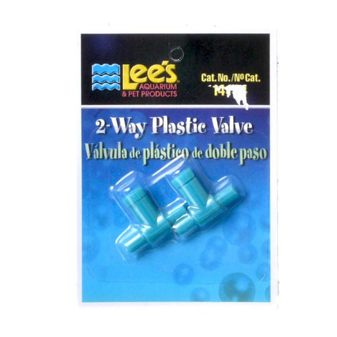 Lees 2 Way Plastic Valve