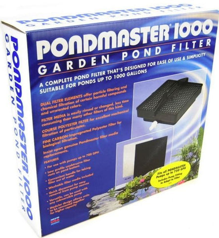 Pondmaster 1000 Garden Pond Filter Only