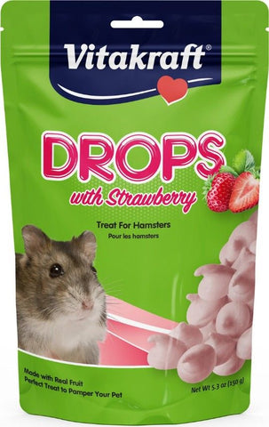 VitaKraft Drops with Strawberry for Hamsters
