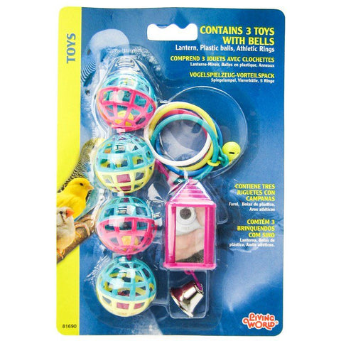 Living World Bird Toys with Bells
