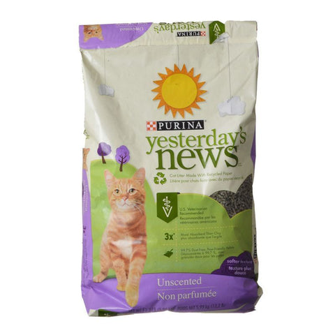 Purina Yesterday's News Soft Texture Cat Litter - Unscented