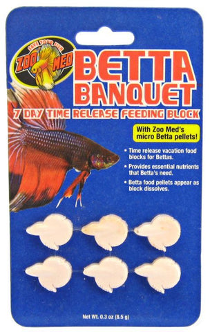 Zoo Med Aquatic Betta Banquet - 7 Day Betta Feeder