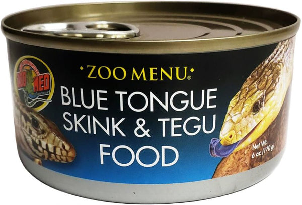 Zoo Med Blue Tongue Sking and Tegu Food Canned