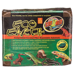Zoo Med Eco Earth Compressed Coconut Fiber Expandable Substrate