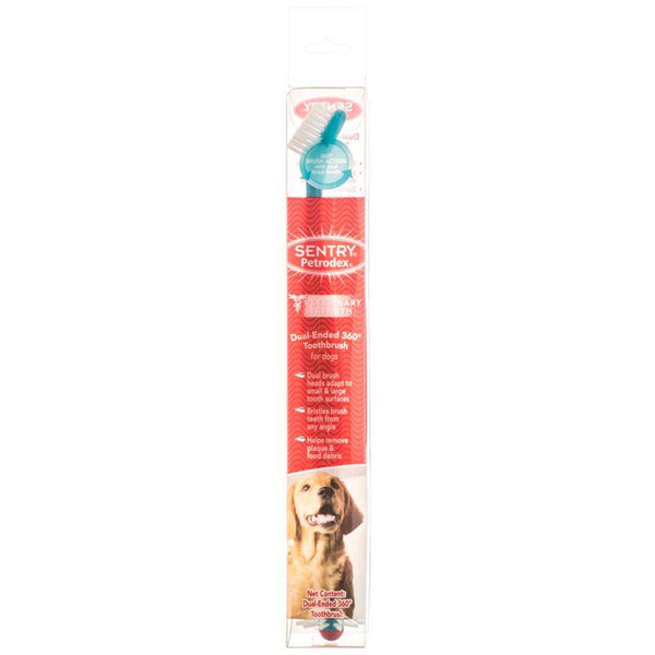 Petrodex Dual Ended 360 Degree Toothbrush for Dogs