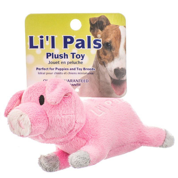 Lil Pals Ultra Soft Plush Dog Toy - Pig