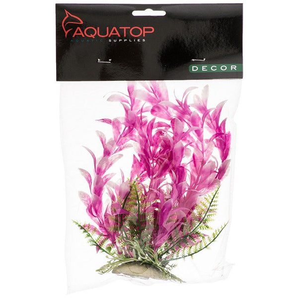 Aquatop Bacopa Aquarium Plant - Pink & White