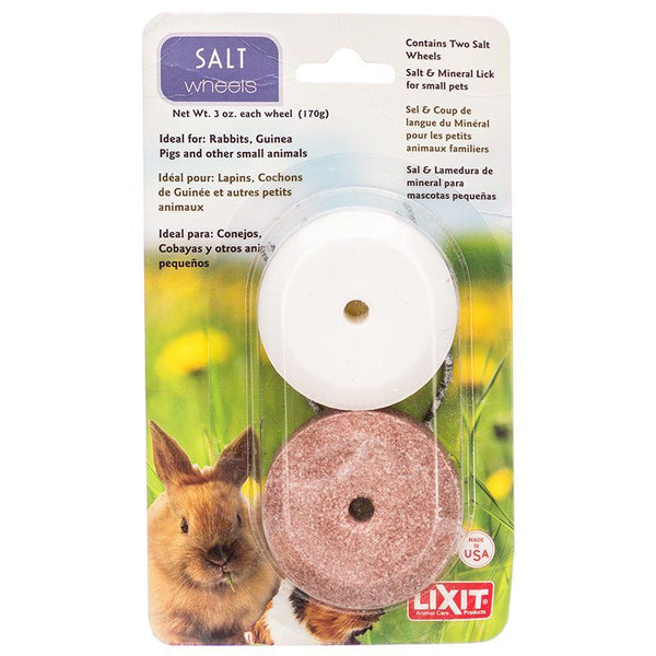 Lixit Salt & Mineral Wheels for Small Pets