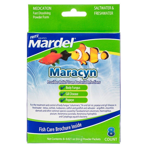 Mardel Maracyn Antibacterial Aquarium Medication - Powder