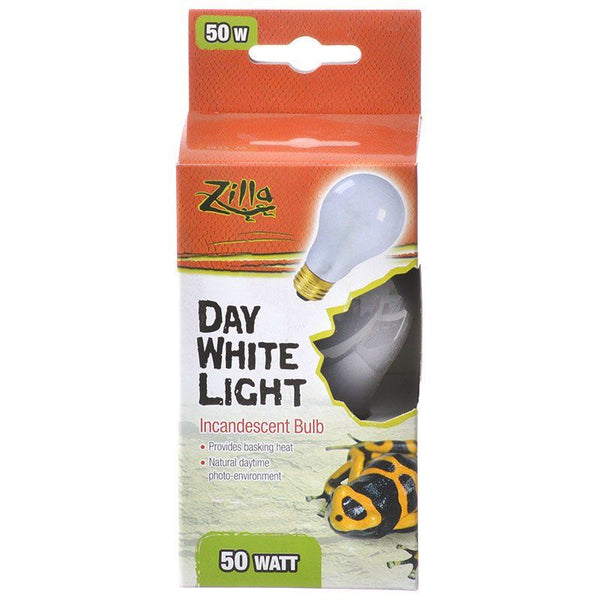 Zilla Incandescent Day White Light Bulb for Reptiles