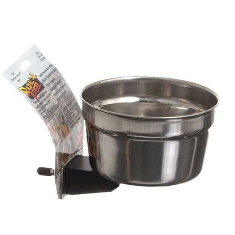 Lixit Radical Steel Metal Cage Crock Bowl for Small Animals & Birds