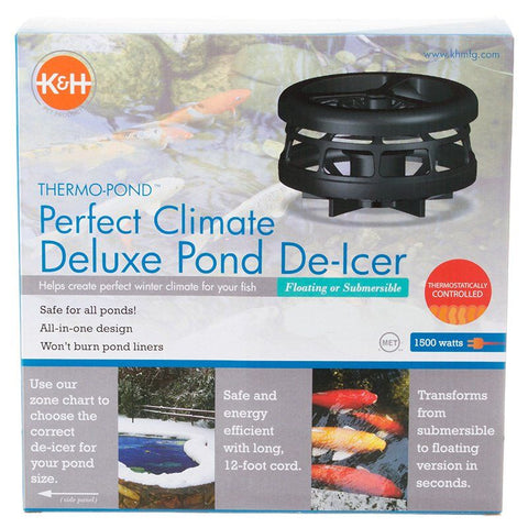 K&H Pet Products Thermo-Pond Perfect Climate Deluxe Pond De-Icer
