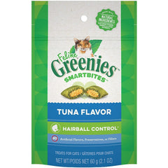 Greenies SmartBites Hairball Control Tuna Flavor Cat Treats