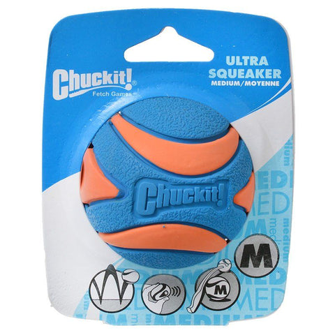 Chuckit Ultra Squeaker Ball Dog Toy