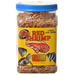 Zoo Med Large Sun-Dried Red Shrimp