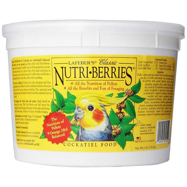 Lafeber Classic Nutri-Berries Cockatiel Food