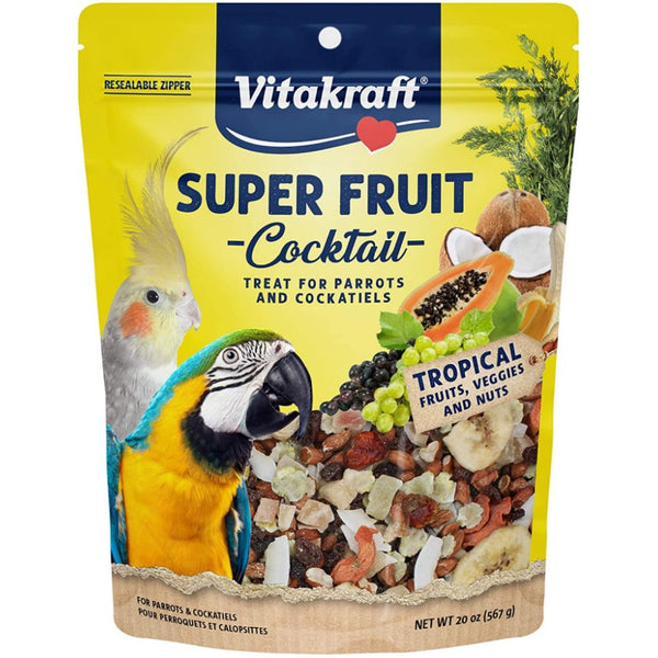 Vitakraft Super Fruit Cocktail Treat for All Parrots & Cockatiels