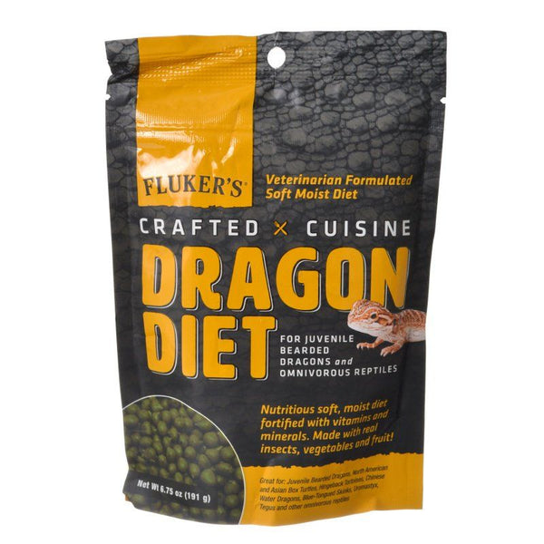 Flukers Crafted Cuisine Dragon Diet - Juveniles