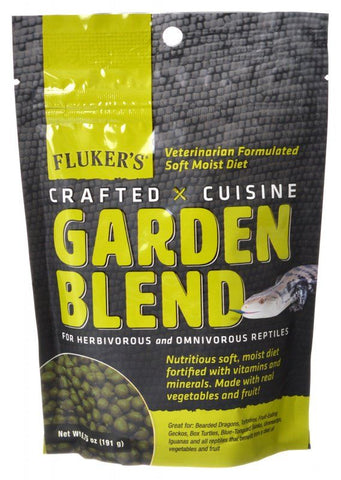 Flukers Crafted Cuisine Garden Blend Reptile Diet