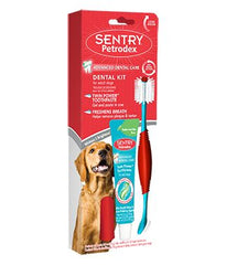 Sentry Petrodex Dental Kit for Adult Dogs