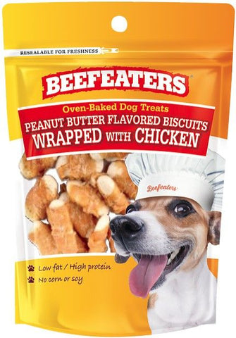Beafeaters Oven Baked Peanut Butter with Chicken Biscuit for Dogs