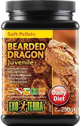 Exo Terra Soft Pellets Juvenile Bearded Dragon Food