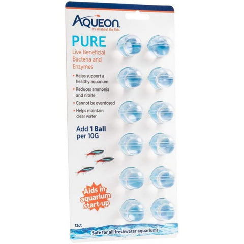 Aqueon Pure LIve Beneficial Bacteria and Enzymes for Aquariums