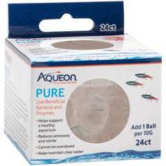 Aqueon Pure LIve Beneficial Bacteria and Enzymes for Aquariums