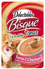 Hartz Delectables Bisque Lickable Treat for Cats - Chicken & Tuna