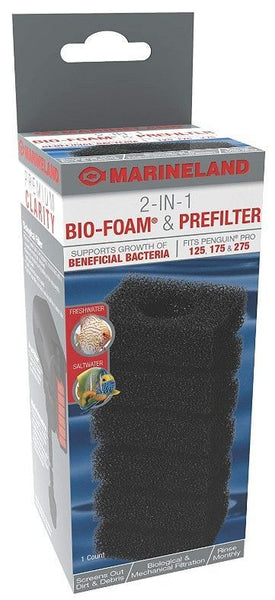 Marineland 2 in 1 Bio Foam Prefilter - Penguin Pro 125, 175 & 275