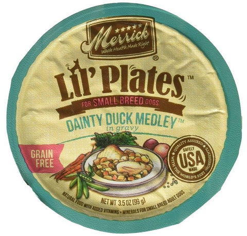 Merrick Lil Plates Grain Free Dainty Duck Medley