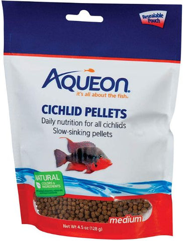 Aqueon Medium Cichlid Food Pellets