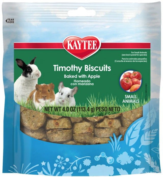 Kaytee Timothy Biscuit Treat Baked with Apple For Dental Health Support