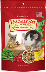 Lafeber Nutritionally Complete Adult Rat Food with Bananas Cranberries And Peas