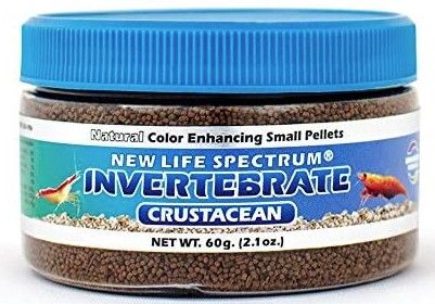 New Life Spectrum Natural Color Enhancing Invertebrate Crustacean Small Pellet