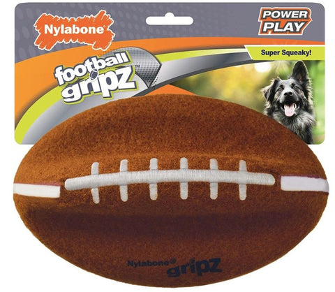 Nylabone Power Play Football Large 8.5" Dog Toy
